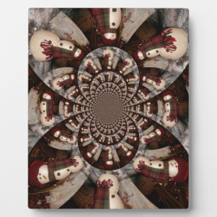 Amazing Snowman Fotoplaat