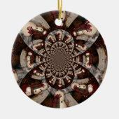 Amazing Snowman Keramisch Ornament (Voorkant)