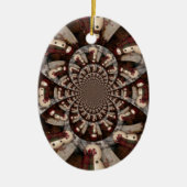 Amazing Snowman Keramisch Ornament (Voorkant)