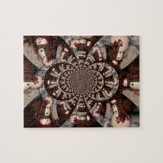 Amazing Snowman Legpuzzel (Horizontaal)