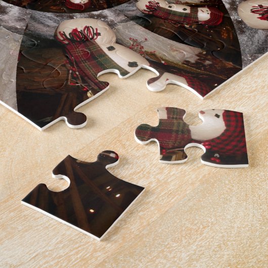 Amazing Snowman Legpuzzel (Zijkant)