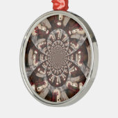 Amazing Snowman Metalen Ornament (Links)