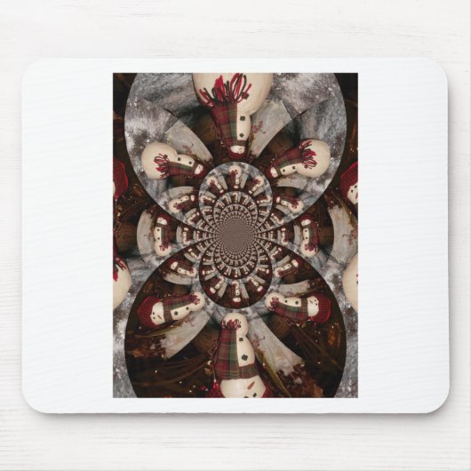 Amazing Snowman Muismat (Voorkant)