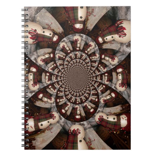 Amazing Snowman Notitieboek (Voorkant)