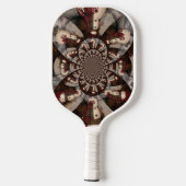 Amazing Snowman Pickleball Paddle (Achterkant)
