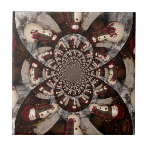 Amazing Snowman Tegeltje