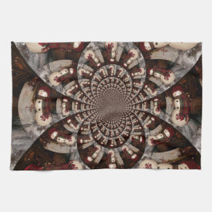 Amazing Snowman Theedoek