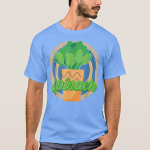 Amazing Spinazie Voeding Design Vegan Power Spina T-shirt
