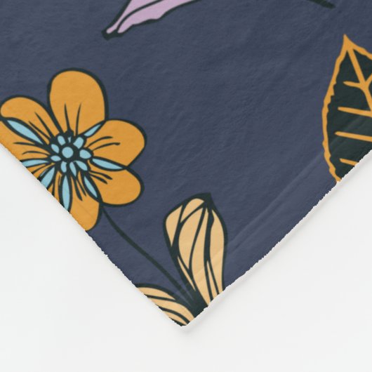 Amazing Spring Pattern Fleece Deken (Hoek)