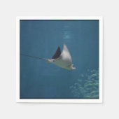 Amazing Stingray Servet (Voorkant)