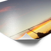 Amazing Sunset in Californië Foto Afdruk (Hoek)