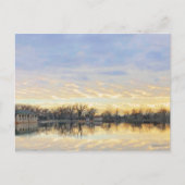 Amazing Sunset over Washington Park Denver CO Briefkaart (Voorkant)