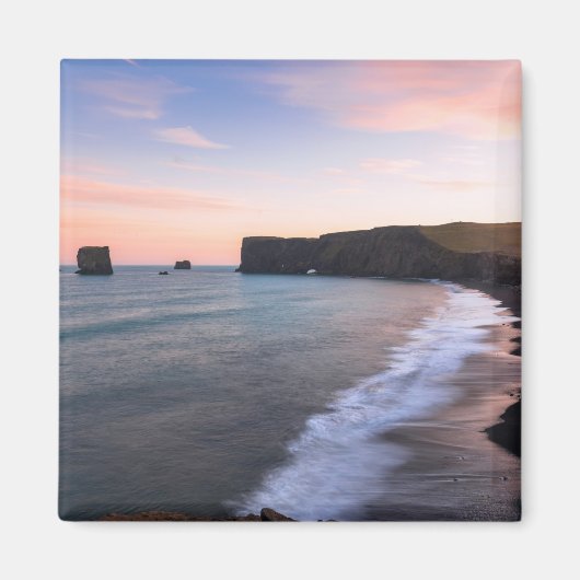 Amazing sunset uitzicht in IJsland Magneet (Voorkant)