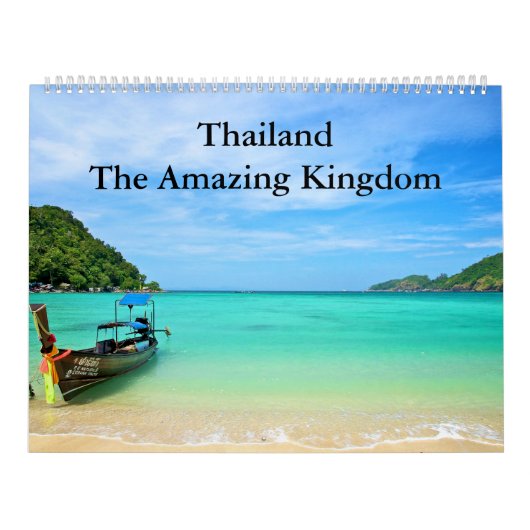 Amazing Thailand - het Amazing Kingdom Kalender (Hoes)