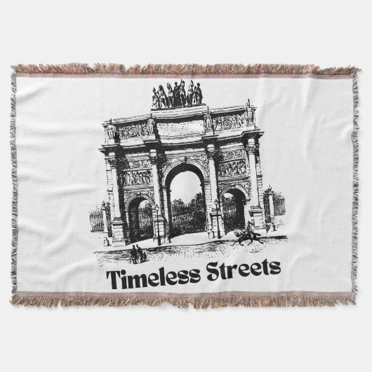 Amazing Timeless streets  Deken (Voorkant)