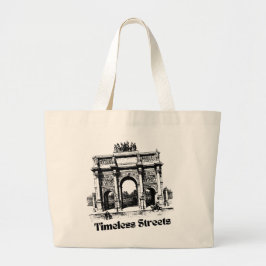 Amazing Timeless streets hands bag for you  Grote Tote Bag