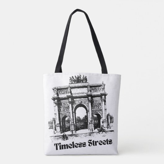 Amazing Timeless streets hands bag for you  Tote Bag (Achterkant)