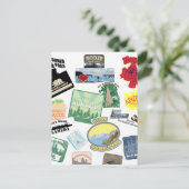 Amazing Travel Collage Briefkaart (Staand voorkant)
