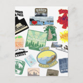 Amazing Travel Collage Briefkaart (Voorkant)