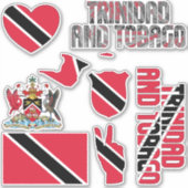 Amazing Trinidad en Tobago - Nationaal symbool Sticker (Voorkant)