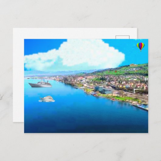 Amazing Vacation Briefkaart (Voorkant / Achterkant)