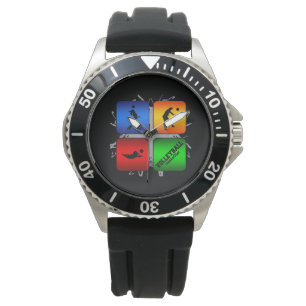 Amazing Volleyball Urban Style Horloge