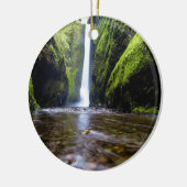 Amazing Waterfall Keramisch Ornament (Links)