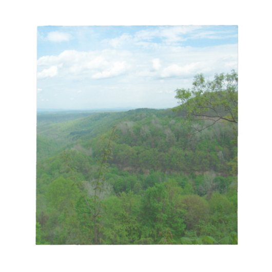 Amazing West Virginia Mountain Uitzicht Notitieblok (Voorkant)