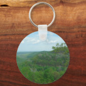 Amazing West Virginia Mountain Uitzicht Sleutelhanger (Voorkant)