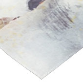 Amazing white and bay horses in a gallop tafelkleed (Gekanteld)