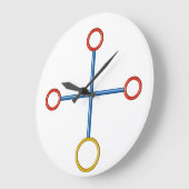 amazingCROSS als Wanduhr Grote Klok (Hoek)