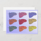 Amazon Butterfly Briefkaart (Voorkant / Achterkant)