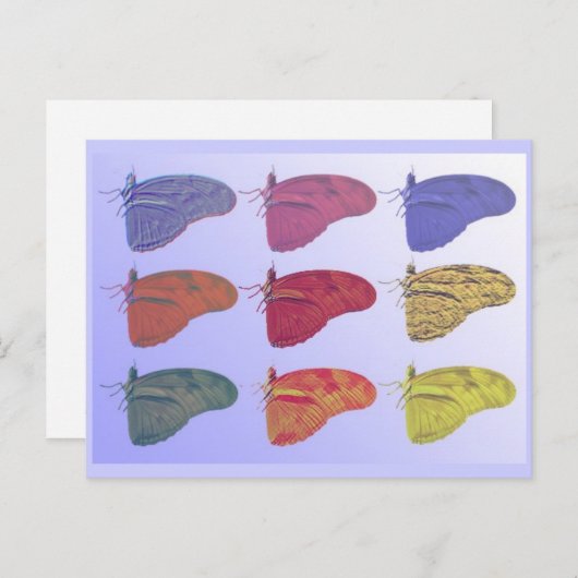 Amazon Butterfly Briefkaart (Voorkant / Achterkant)