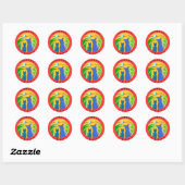 Amazon Cares Logo Stickers (Vel)