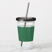 Amazon (effen kleur) acryl drinkbeker (Achterkant)