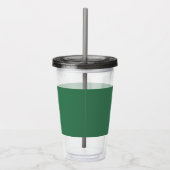 Amazon (effen kleur) acryl drinkbeker (Rechts)