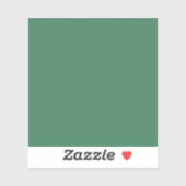 Amazon (effen kleur) sticker (Vel)