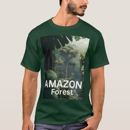 Amazon Forest Fires - Een ecologische ramp T-shirt (Voorkant)