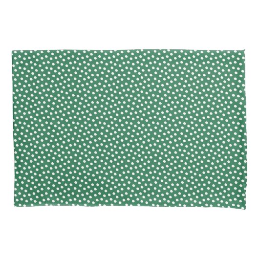 Amazon Green Waterverf Stippen Pillow Hoesje Kussensloop (Voorkant)