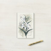Amazon Lily Art – Gouden & Scandinavische stijl Post-it® Notes (Op bureau)