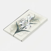 Amazon Lily Art – Gouden & Scandinavische stijl Post-it® Notes (Schuin)