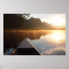 Amazon regenwoud zonsopgang poster