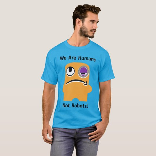 Amazon Robot T-Shirt (Voorkant volledig)