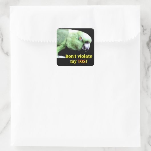 Amazon Square Stickers (Tas)