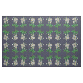 amazon witte lierbloemen stof (Fat Quarter)