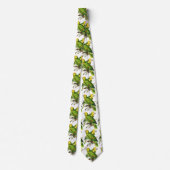 Amazona Parrots -  vogels Stropdas (Achterkant)