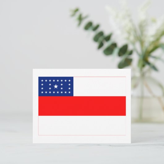 Amazonas, Braziliaanse vlag Briefkaart (Staand voorkant)