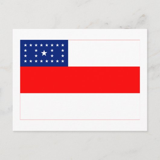 Amazonas, Braziliaanse vlag Briefkaart (Voorkant)