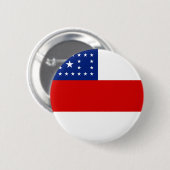 Amazonas, Braziliaanse vlaggenknop Ronde Button 5,7 Cm (Voorkant /achterkant)