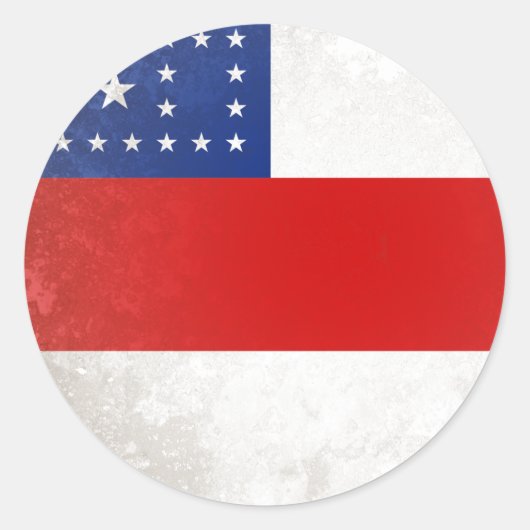 Amazonas Ronde Sticker (Voorkant)